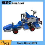 MOC Building Blocks Classic Space Station Series Small Moon Buggy Rocket Car Creative Shuttle-Craft Toys DIY Bricks Xmas Gifts