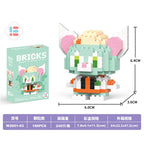 Disney Small Granular Building Model Toy Cartoon Character Stitch, SpongeBob Mini Block Toy Christmas Gift for Children - CADA BRICKS®