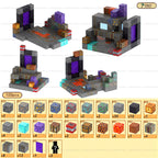 Magnetic Building Block Magnet Cube Mine World Set for Boy Girl Kid Age 3+ DIY Model Children STEM Sensory Toy Christmas Gift - CADA BRICKS®