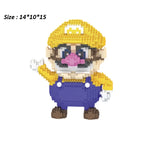 New Anime Mini Blocks Cute Cartoon Peach Luigi Building Bricks Toys for Children Present Bowser Valentine Girls Boy Juguetes - CADA BRICKS®