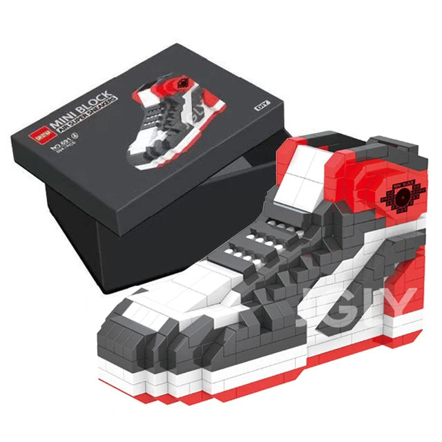 DIY Mini Building Block Boys Sport Basketball Shoes Sneakers Model Anime Buliding Bricks Toys Assembly For Blocks Toy Kids Gifts - CADA BRICKS®