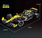 2025New Technology 1:8 F1 Formula Red Sport racing Model Building Block Mechanical Set Assembly Toy  For Children's Holiday Gift - CADA BRICKS®