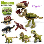 Jurassic World Building Blocks Twisted Egg Truck Dinosaur Eggs Car Train Racing Set Compatible Legodinosaur Toy Children's Gifts