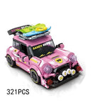 Car Series Building Blocks Model Sets Sports Racing Speed Champion DIY Educational Bricks Toys Boys Kids Adult Christmas Gifts