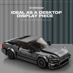 Sports Car Building Blocks Set for Adults, Racing Car Collectible Display Model Toy Kit, Creative Gift for Kid Boy Girl, 369 Pcs - CADA BRICKS®