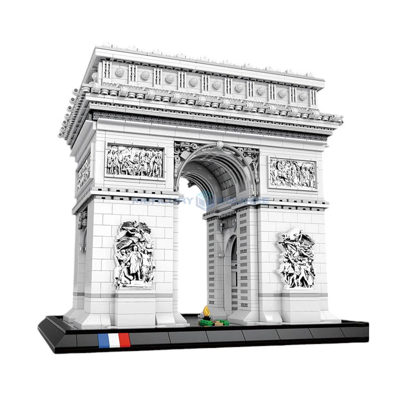 3718PCS Arc de Triomphe Model Building Blocks Paris landmark Building Bricks Desktop Decoration Diy Toys For Kids Holiday Gifts - CADA BRICKS®