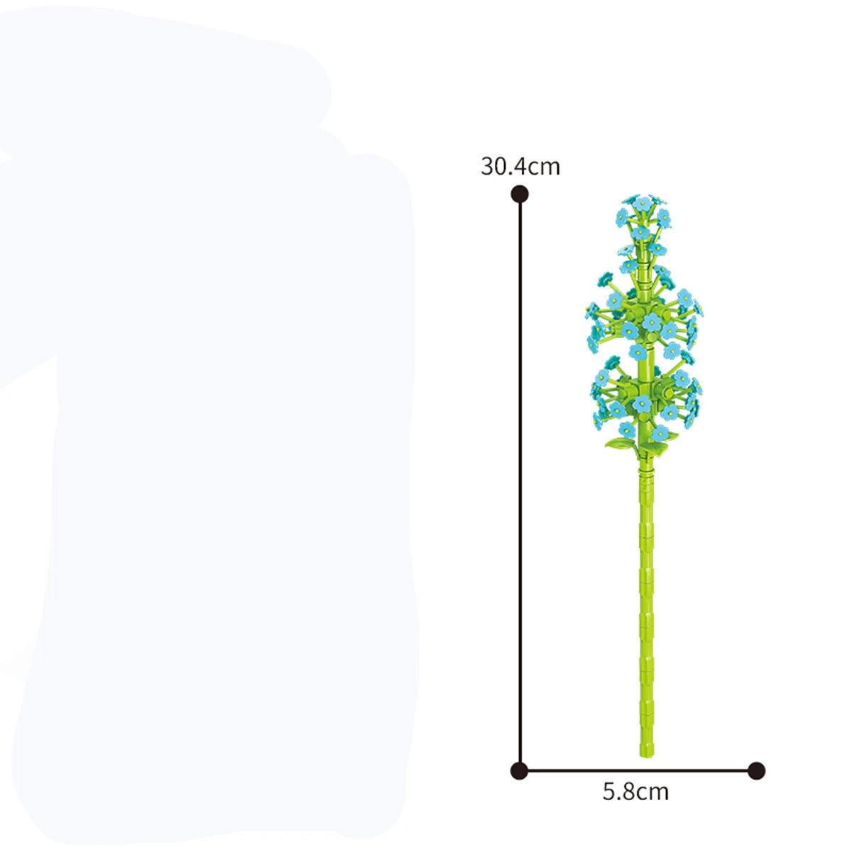 13 Stijlen Mooie Bloemen Bouwstenen Roos Valentijnsdag Lavendel Perzik Lelietje-van-dalen Tulp Bakstenen Doe-Het-Zelf Huisdecoraties