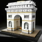 Architecture Paris Dubai London Sydney Chicago Shanghai Building Blocks Kit Bricks Classic City Model Kid Toys For Children Gift