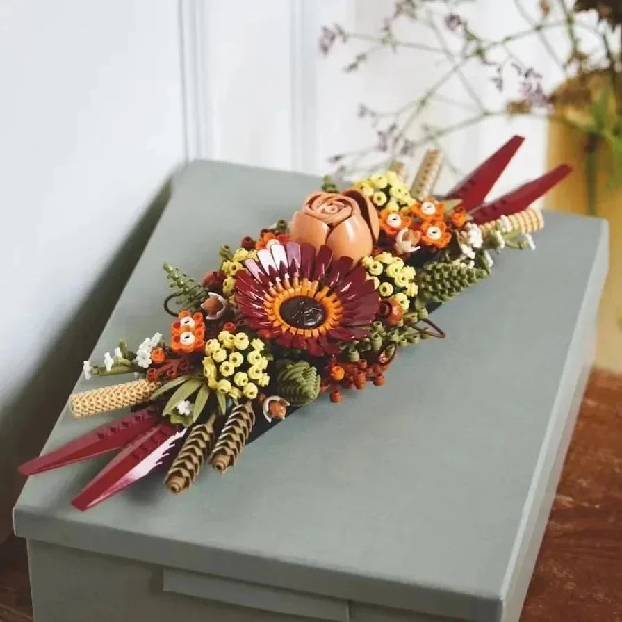 Wildflower Bouquet Building Blocks Set 10313/10314 - Dried Flower Centerpiece Home Decor, Creative DIY Toys for Girls Birthday G