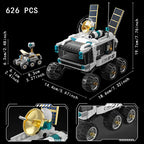 UFO flygende tallerken byggekloss romvesen skip romfartøy astronaut kreativ samlingsdekorasjon puslespill leketøy gutt gave