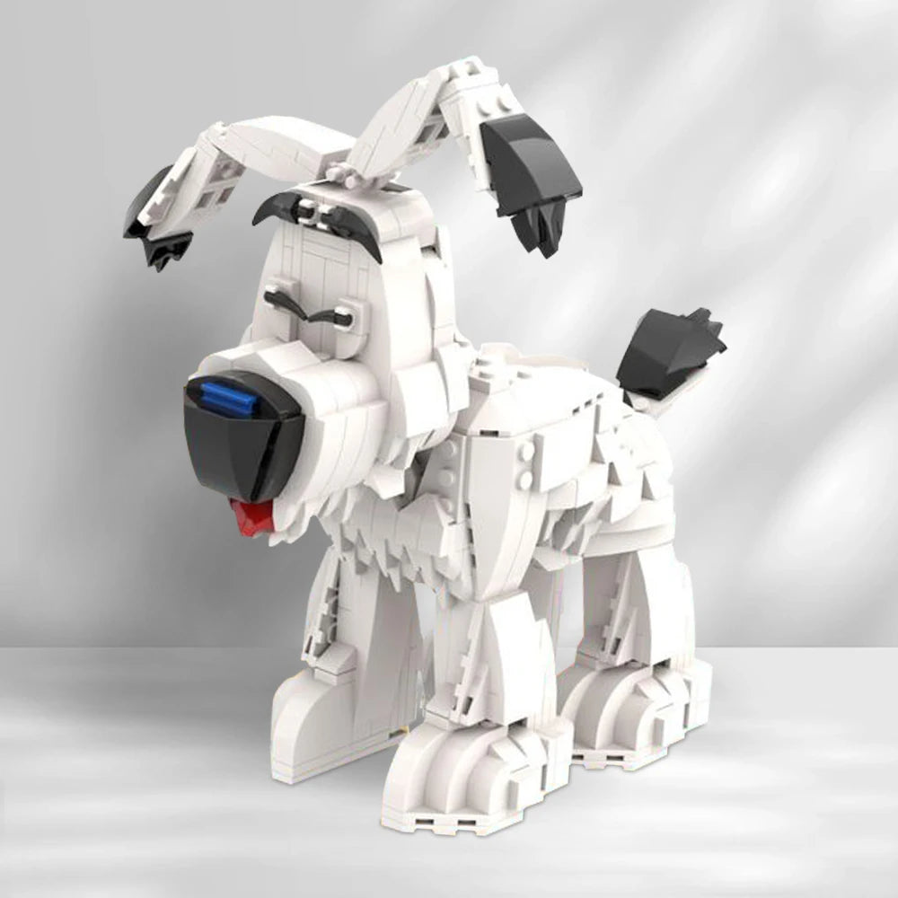 MOC 129724 IDEFIX / DOGMATIX Pet Dog Building Block Cartoon Anime Character Dog Bricks Animation Adventure Toy Birthday Gift - CADA BRICKS®
