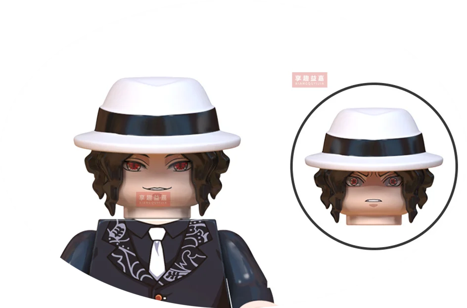 WM blocks 6116 6137 6138 Demon Slayer Tanjirou Nezuko Inosuke Zenitsu Giyuu Rengoku Uzui Tengen anime bricks building blocks