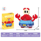 Disney Small Granular Building Model Toy Cartoon Character Stitch, SpongeBob Mini Block Toy Christmas Gift for Children - CADA BRICKS®