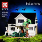 OP VOORRAAD 80022 MOC Bella Villa Bouwstenen Model Constructie Huis Bakstenen Samenstellen Speelgoed voor Jongens Kerstcadeau Set