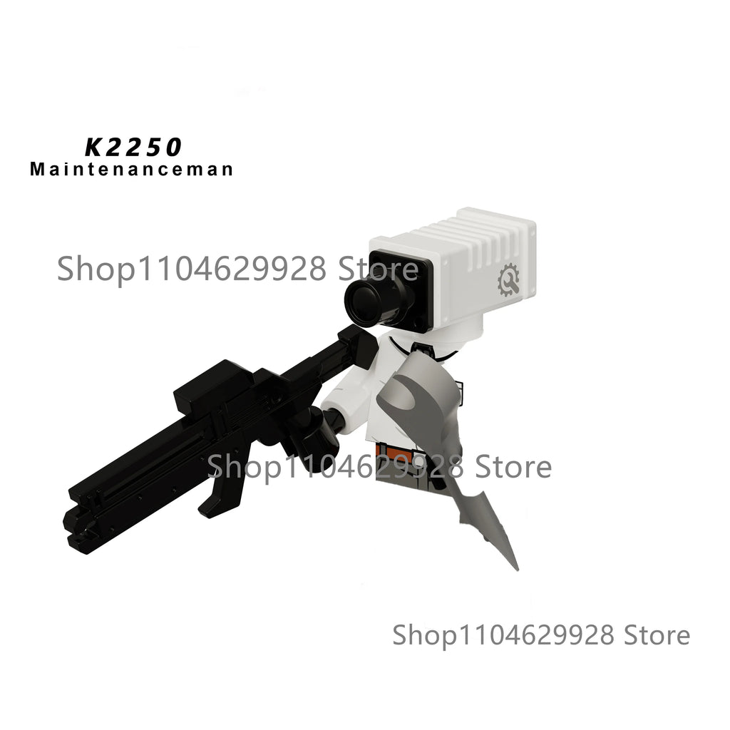 New KDL SWAT Skibidi Toilet Man Figures Anime Block Toys TvMan Titan Cameraman Speakerman Bricks Model Toy For Kid Birthday Gift - CADA BRICKS®