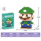 Disney Small Granular Building Model Toy Cartoon Character Stitch, SpongeBob Mini Block Toy Christmas Gift for Children - CADA BRICKS®