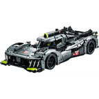 2023 New Technical Peugeoted 9X8 Mans Hybrid Hypercar Super Racing Car Building Blocks Sport car Brick Toys For Adult Kids Gifts