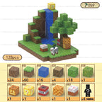 Magnetic Building Block Magnet Cube Mine World Set for Boy Girl Kid Age 3+ DIY Model Children STEM Sensory Toy Christmas Gift - CADA BRICKS®