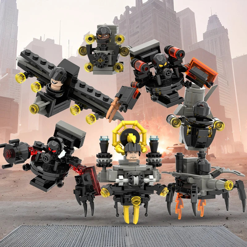 Christmas toys Skibidi Toilet The Audio Man and TV Titan Man Speakerman Moc Building Blocks For Toys DIY Bricks Toy Set - CADA BRICKS®