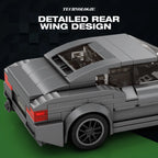 Sports Car Building Blocks Set for Adults, Racing Car Collectible Display Model Toy Kit, Creative Gift for Kid Boy Girl, 369 Pcs - CADA BRICKS®