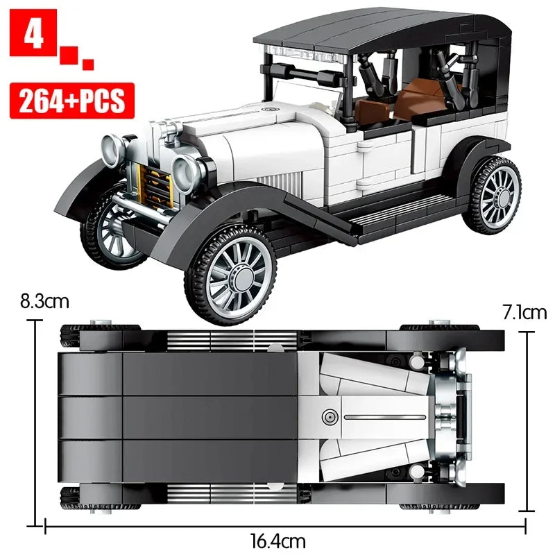 Car Series Building Blocks Model Sets Sports Racing Speed Champion DIY Educational Bricks Toys Boys Kids Adult Christmas Gifts