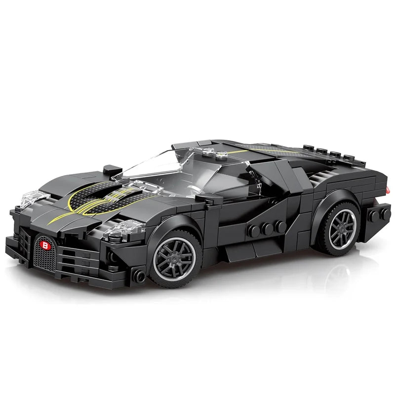 City Classic Champions Racing Car Building Blocks Model Speed Sport Cars Toys Racers Vehicle Bricks Festival Gifts for Boys Kids