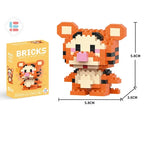 Disney LiLo Stitch Toys Building Blocks Pokeman Pikechu lega Anime Cartoon Character Model Building Blocks Toy for children Gift - CADA BRICKS®