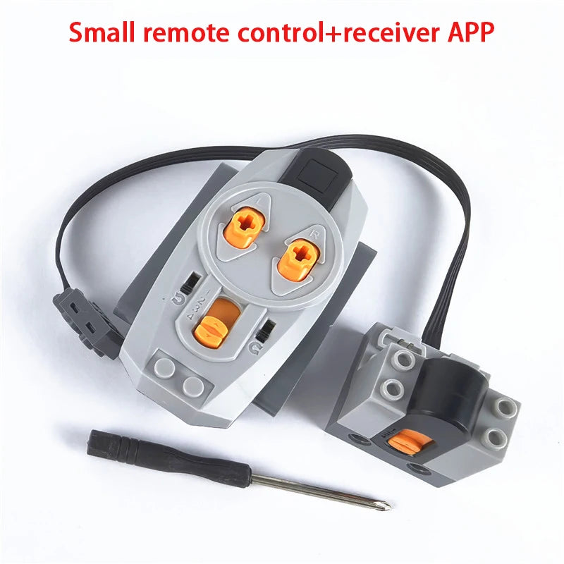 Technical Electronic Building Block MOC Refit Accessories Micro-motor RC Power Functions Parts Creative DIY Car Bricks Kids Toys - CADA BRICKS®