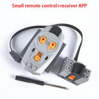 Technical Electronic Building Block MOC Refit Accessories Micro-motor RC Power Functions Parts Creative DIY Car Bricks Kids Toys - CADA BRICKS®