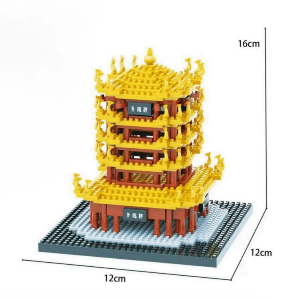 High-difficulty building castle puzzle assembly building blocks micro-grain building block toys - CADA BRICKS®