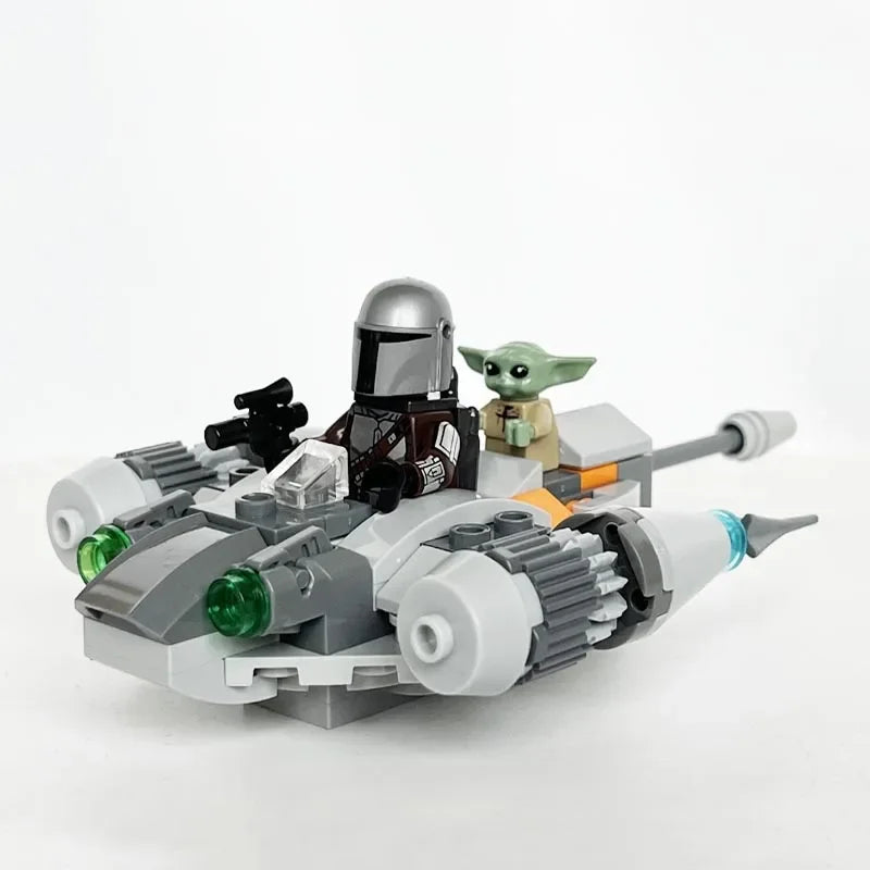 New Mini Star Ship Interconnecting Blocks Toys - Build Your Own Micro X-wing Fighter and Space Model Buidling Bricks for Kids - CADA BRICKS®
