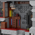 MOC Fantasy Castle Building Blocks Set - Medieval Dungeon Bricks, DIY Dragon Lair Model Kit Gift for Gamers Fans Collectors