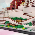 KNEW BUILT Potala Palace 3D Plastic Model Architecture Micro Bricks for Adults Building Blocks Toys Kits Assemble Decorations