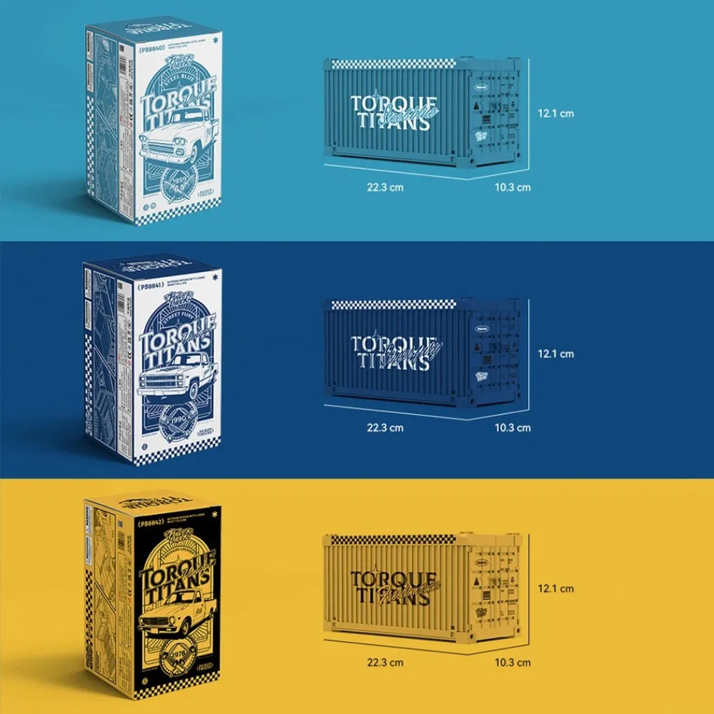 MOC City Car Retro Pickup Truck Building Blocks Speed Champion Racer Vehicle with Display Box Bricks Garage Toy Kids Adults Gift