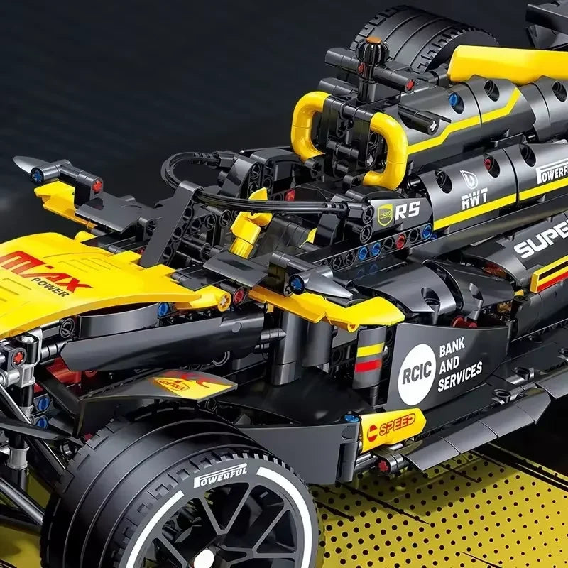 Block Racing Lego 2025 NEW Technical Super Racing 1:8 Formula Building block Racing F1 k ...