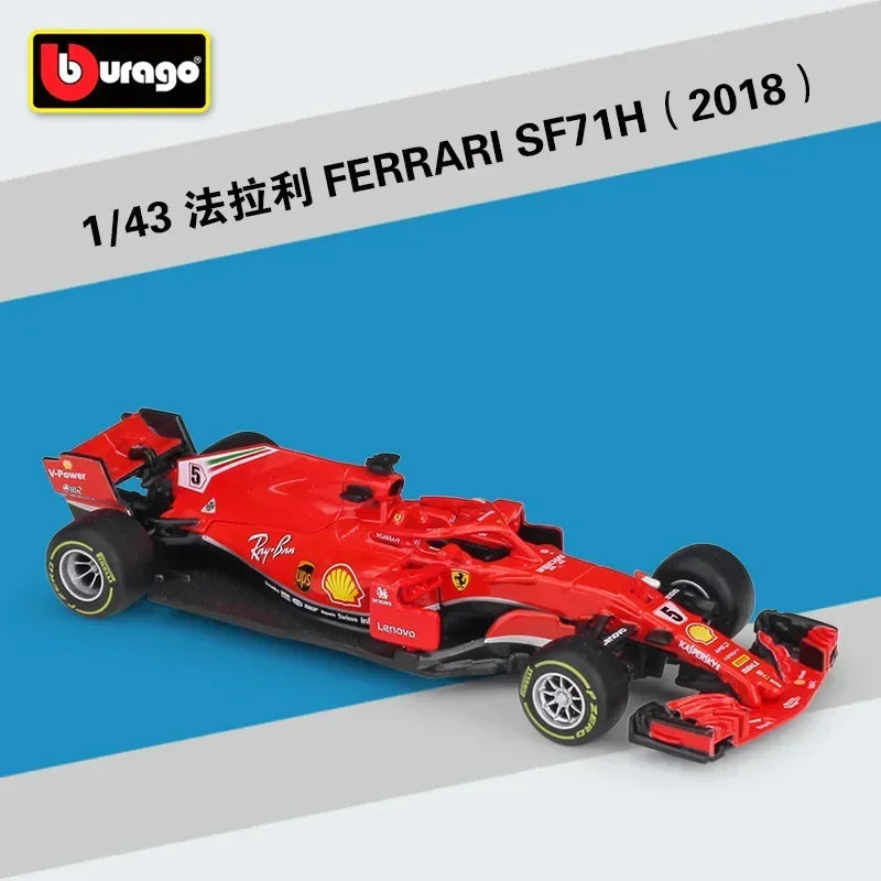 1:43 Scale 2022 Alfa Romeo F1 Team ORLEN C42 Technical Racing Car Building Block Formula 1 Model Vehicle Bricks Construction Toys For Gifts