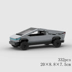 City Truck Vehicle Pickup Heavy Cargo Transport Model Building Blocks Machinery Shop Van Creative Carriage Harvester Car Kid Toy - CADA BRICKS®