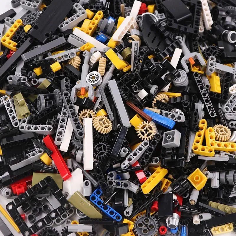 1500g DIY MOC Random Assembly Building Blocks Bulk Basic Parts Classic Model Bricks Creative City Sets Kid Educational Toys Gift - CADA BRICKS®