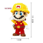 New Anime Mini Blocks Cute Cartoon Peach Luigi Building Bricks Toys for Children Present Bowser Valentine Girls Boy Juguetes - CADA BRICKS®