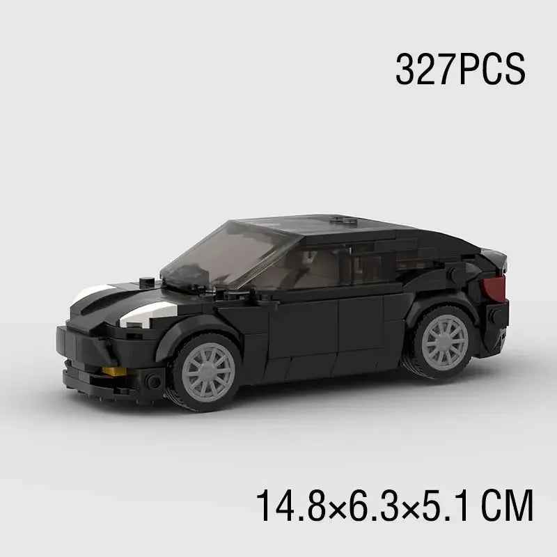 Electric Vehicle Model Car Bricks Expert Technical MOC Teslaed Model3 X S and Cybertruck Building Block Toys Best Birthday Gifts - CADA BRICKS®