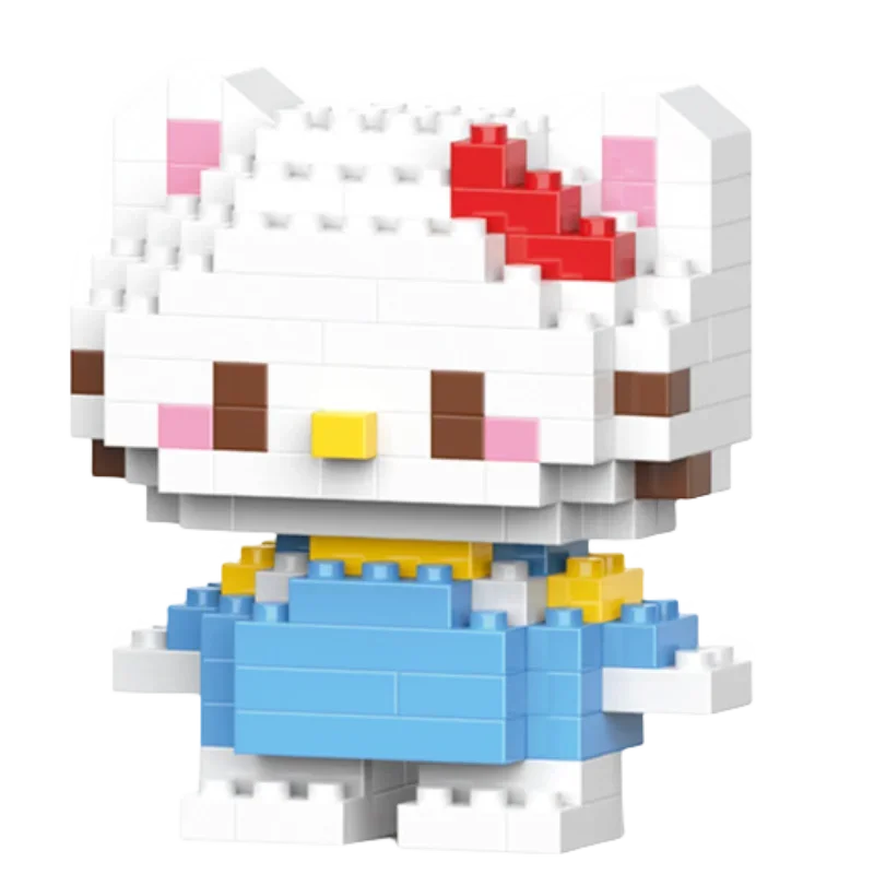 Disney Stitch Mickey Anime Anime Blocks Kuromi My Melody Diseney Cinnamoroll Mouse Building Blocks Doll Toy Kids Birthday Gift - CADA BRICKS®