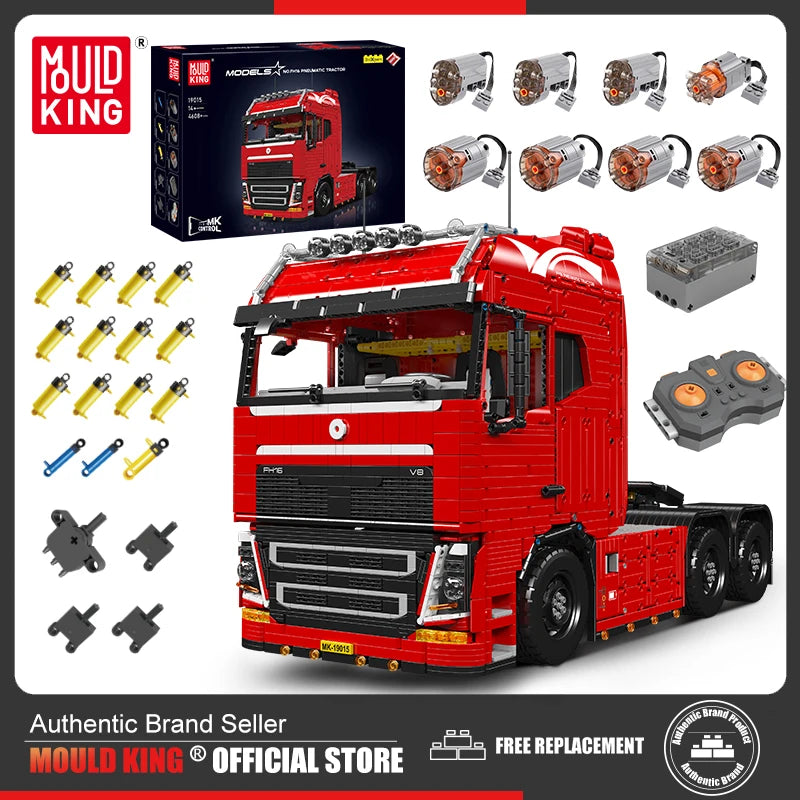 Mould King 19015 19015T Technical Car Building Block Remote Control Tr ...