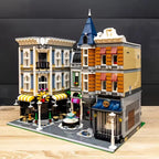 Creatoring Expert Brick Bank Detective's Assembly Square Model MOC Street View  Building Blocks Toys 10255 10251 10211 10185 - CADA BRICKS®