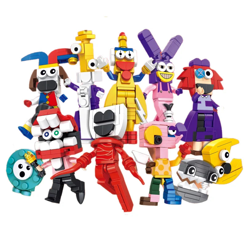 Pony War Mini Model Action Figure Kawaii Building Blocks Compatible Zoon Anime Cities Christmas Hallowmas Birthday Toys Gifts - CADA BRICKS®