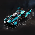 Technical Racing Sport Car Model Building Blocks technic adults 1:14 DIY Supercar Brick Puzzle Toys Kid Adult Gift（1000+granule）