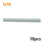 Technical Building Block MOC Combination Studded Long Beam with Hole Thick Bricks Compatible 3703 32018 3895 2730 3894 3701 3700 - CADA BRICKS®