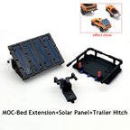 Technical Can Tilted Pickups F-150 Raptor Trailer Model Building Blocks DIY 42126 MOD Bricks Assembly Set Children's Toy Gifts