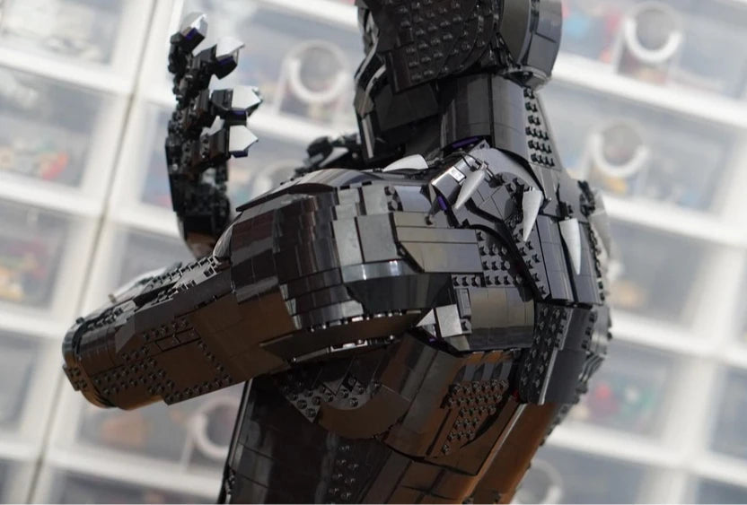 2925pcs Moc 76215 Superhero Black Panther Bust Megafigure Model Building Blocks Bricks Diy Creative Educational Toys Kid Gift - CADA BRICKS®