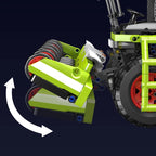 Mould King 17014 Technical Car Building Block The Remote Control Harvester Model Assembly Truck Bricks Toys Kids Christmas Gift