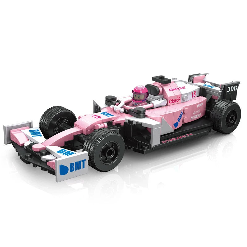 2025 Formula 1 Racing City Speed Champion F1 Building Blocks Vehicle Set FIA Classic Sports Car Model Bricks Kids Toy adult Gift